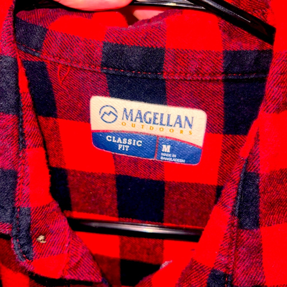 Magellan classic fit flannel